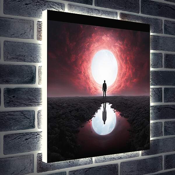 Лайтбокс световая панель - Путешествие в глубины души