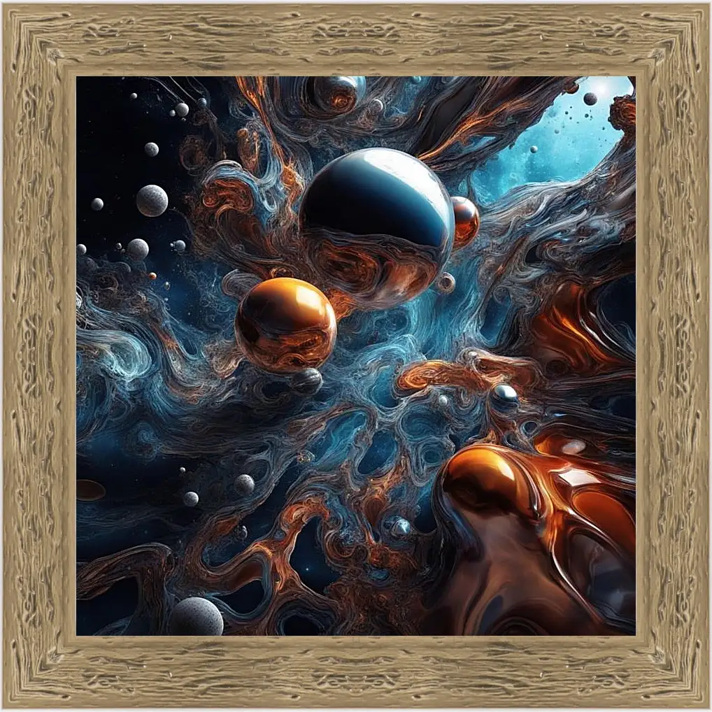 Картина в раме - Космическая симфония