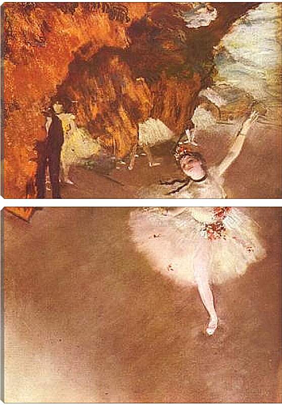Модульная картина - Ballet. Эдгар Дега