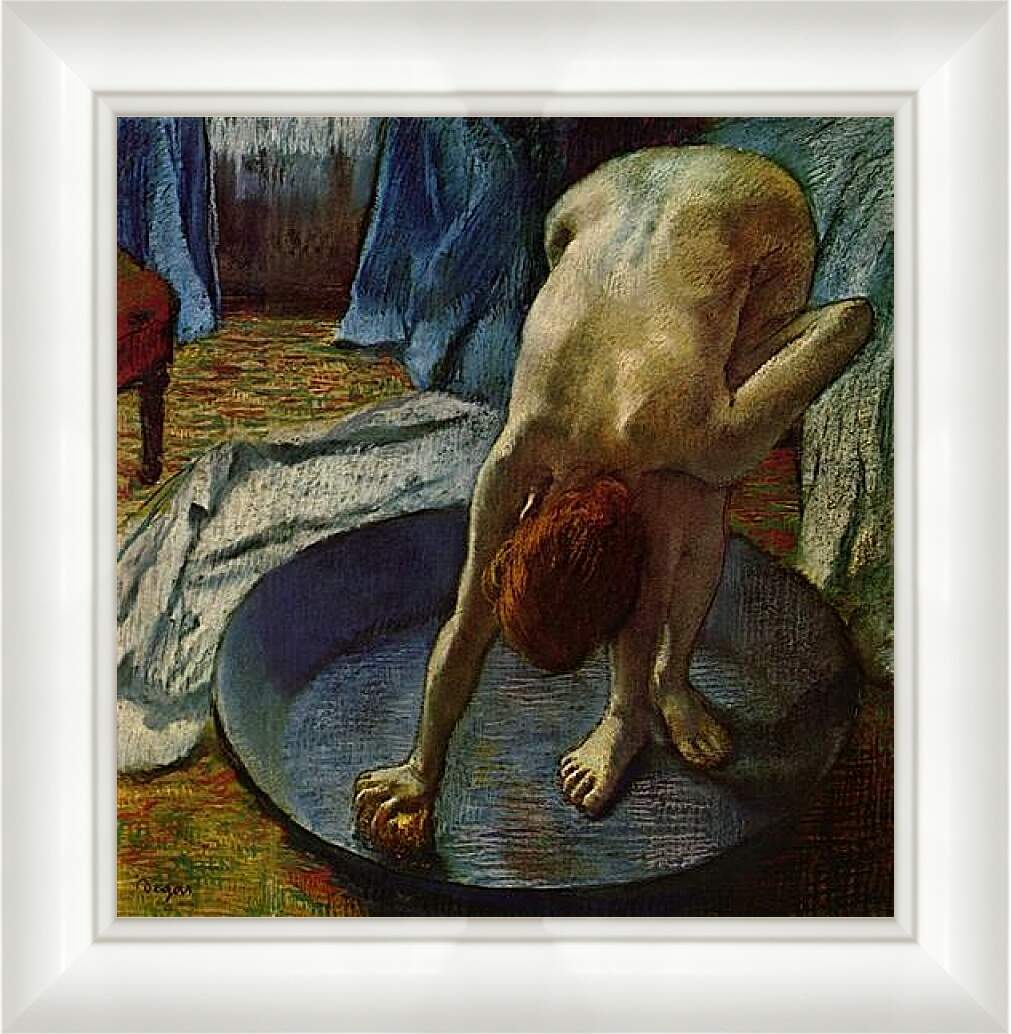 Картина в раме - Le Tub. Эдгар Дега
