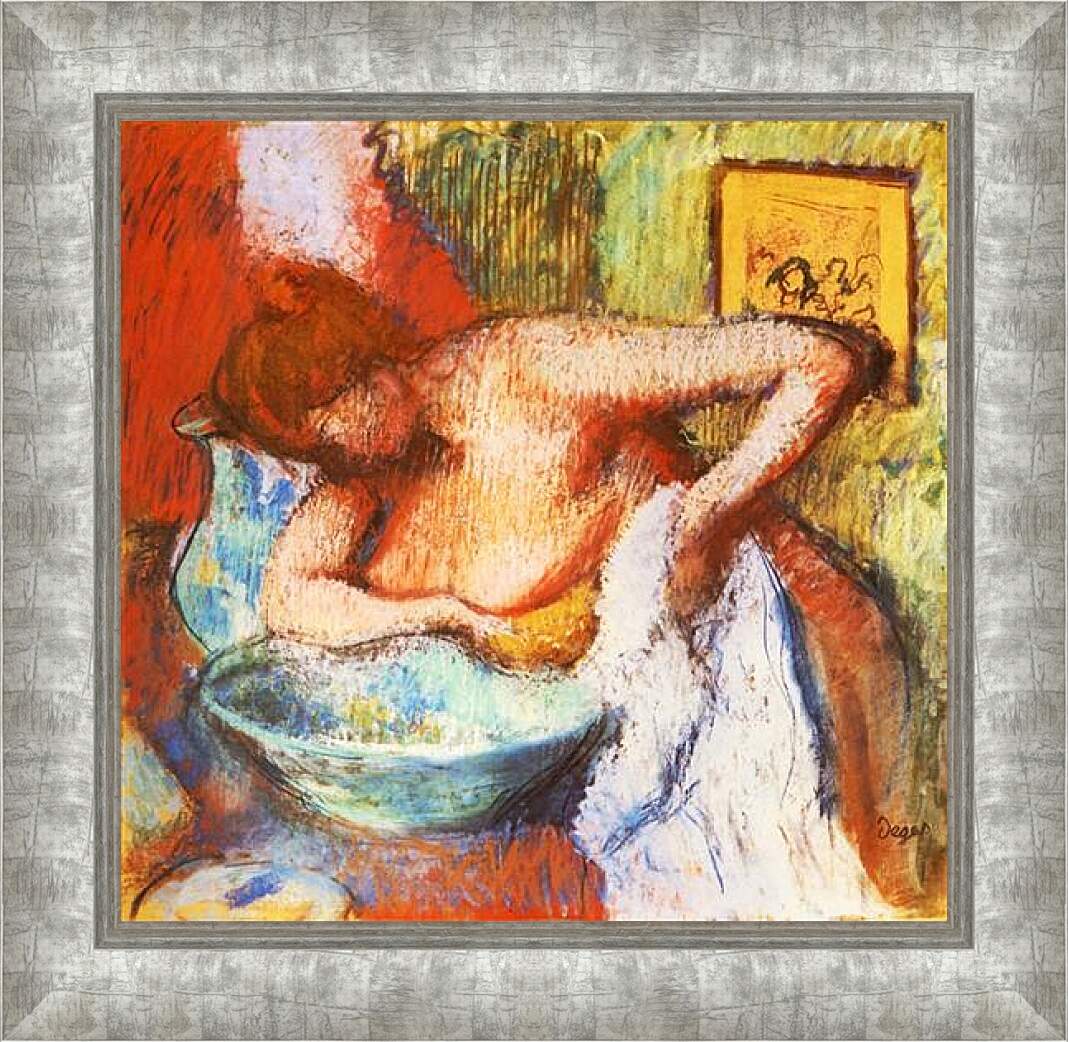 Картина в раме - La Toilette. Эдгар Дега