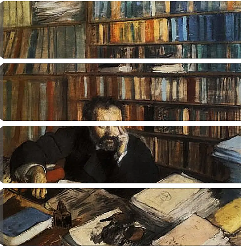 Модульная картина - Edmond Duranty  Gouache. Эдгар Дега