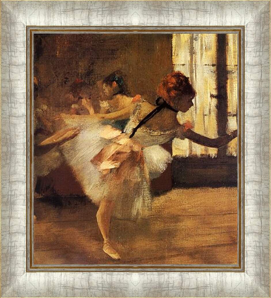 Картина в раме - La Repetition de Danse, detail. Эдгар Дега