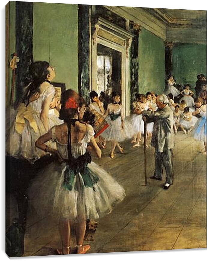 Постер и плакат - La Classe de Danse. Эдгар Дега