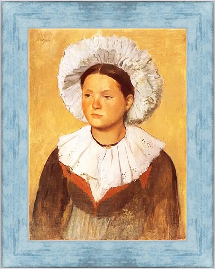 Картина в раме - La Savoisienne. Эдгар Дега