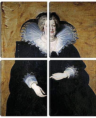 Модульная картина - Marie de Medici, Queen of France. Питер Пауль Рубенс