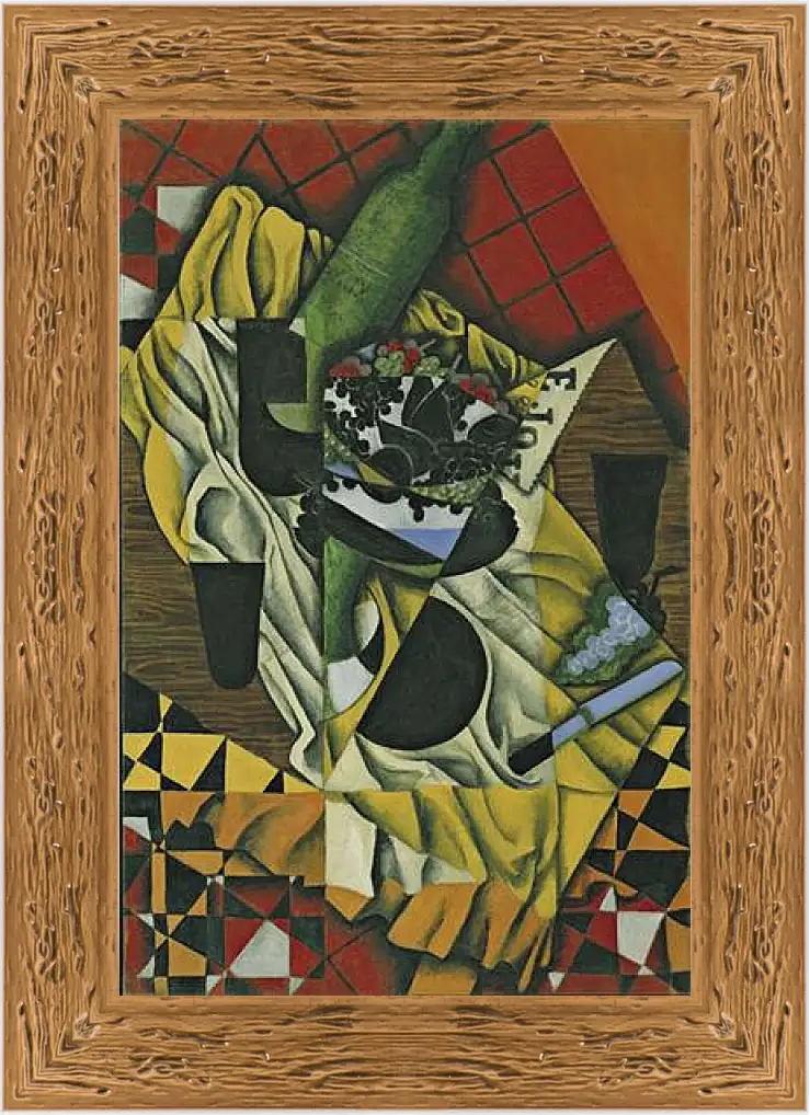 Картина в раме - Grapes. Хуан Грис