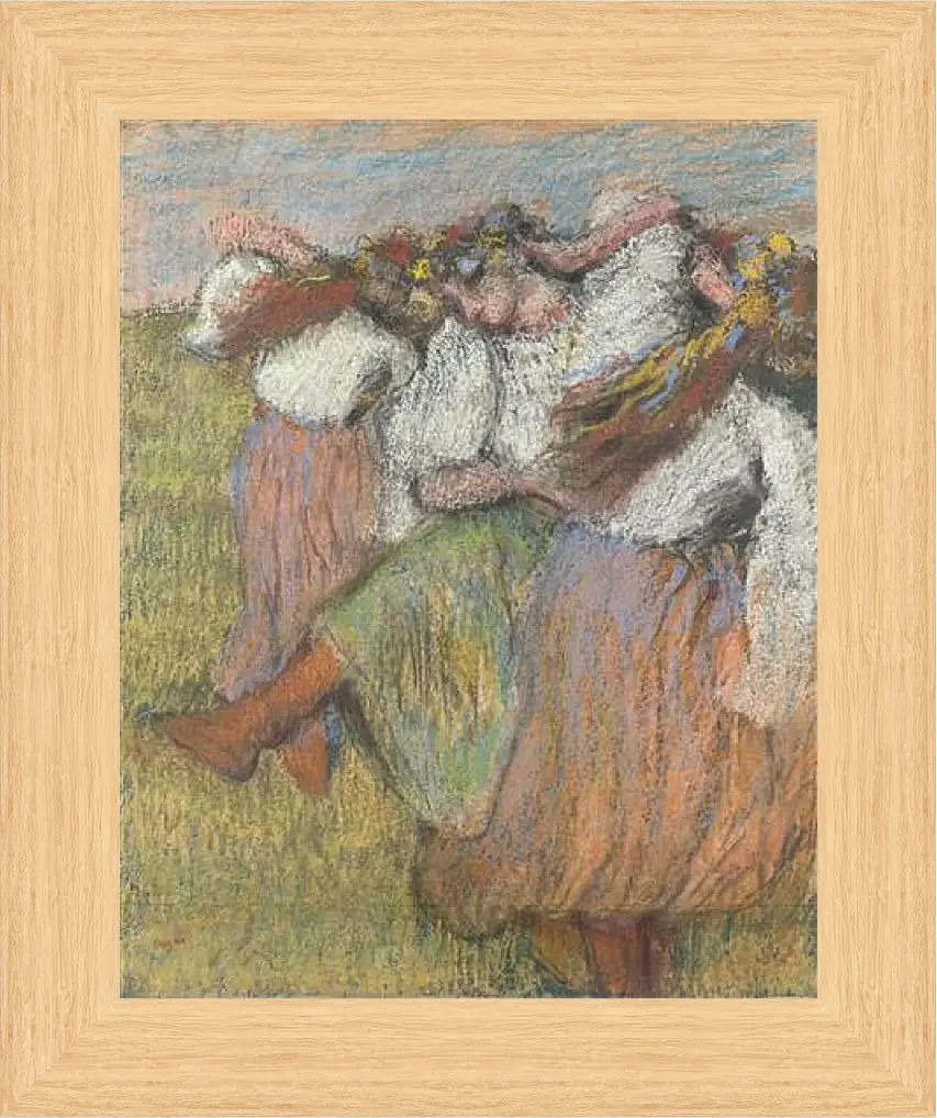 Картина в раме - Russian Dancers. Эдгар Дега
