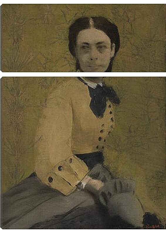 Модульная картина - Princess Pauline de Metternich. Эдгар Дега