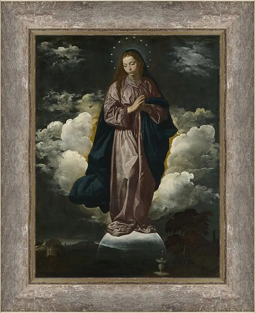 Картина в раме - The Immaculate Conception. Диего Веласкес