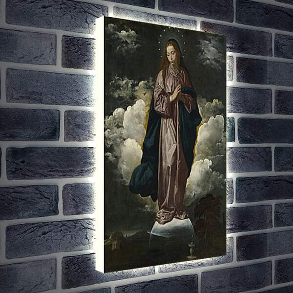 Лайтбокс световая панель - The Immaculate Conception. Диего Веласкес