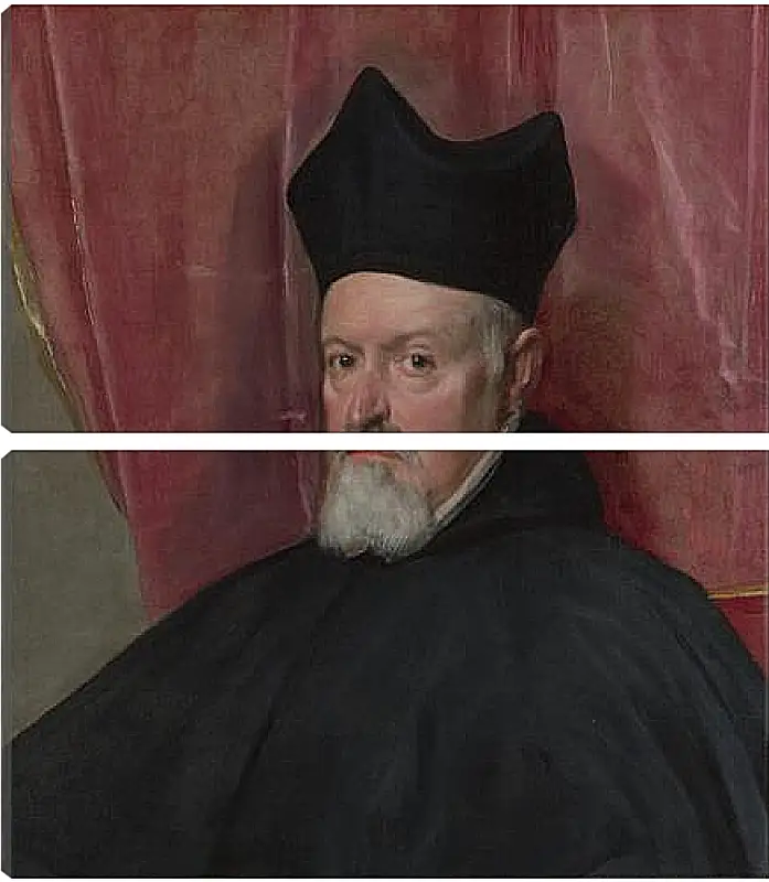 Модульная картина - Portrait of Archbishop Fernando de Valdes. Диего Веласкес