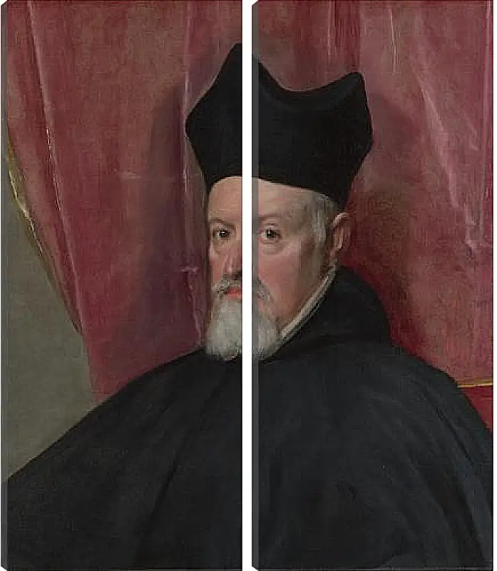 Модульная картина - Portrait of Archbishop Fernando de Valdes. Диего Веласкес