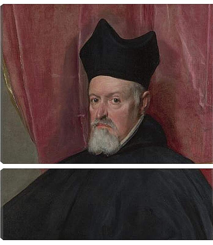 Модульная картина - Portrait of Archbishop Fernando de Valdes. Диего Веласкес