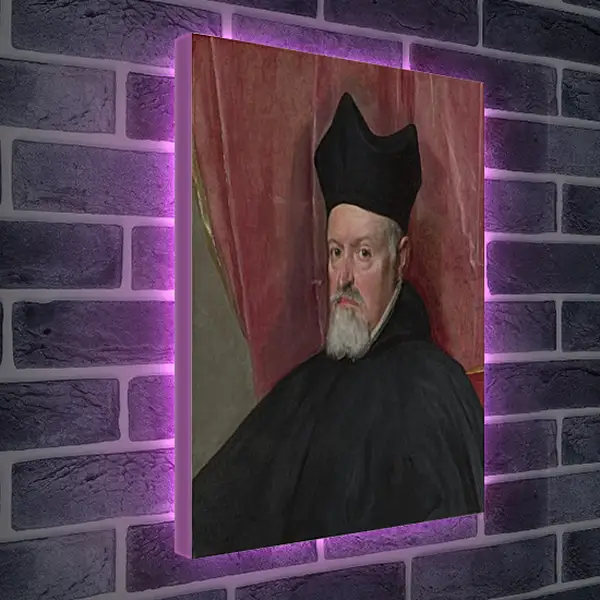 Лайтбокс световая панель - Portrait of Archbishop Fernando de Valdes. Диего Веласкес