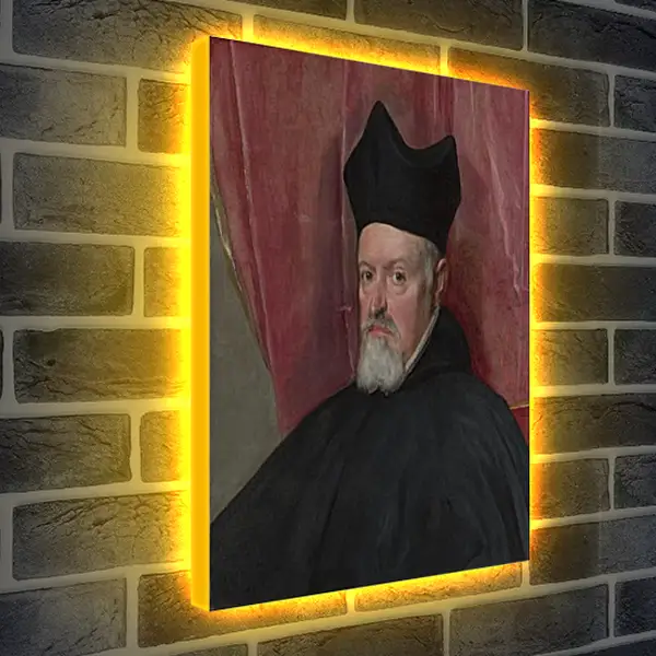 Лайтбокс световая панель - Portrait of Archbishop Fernando de Valdes. Диего Веласкес