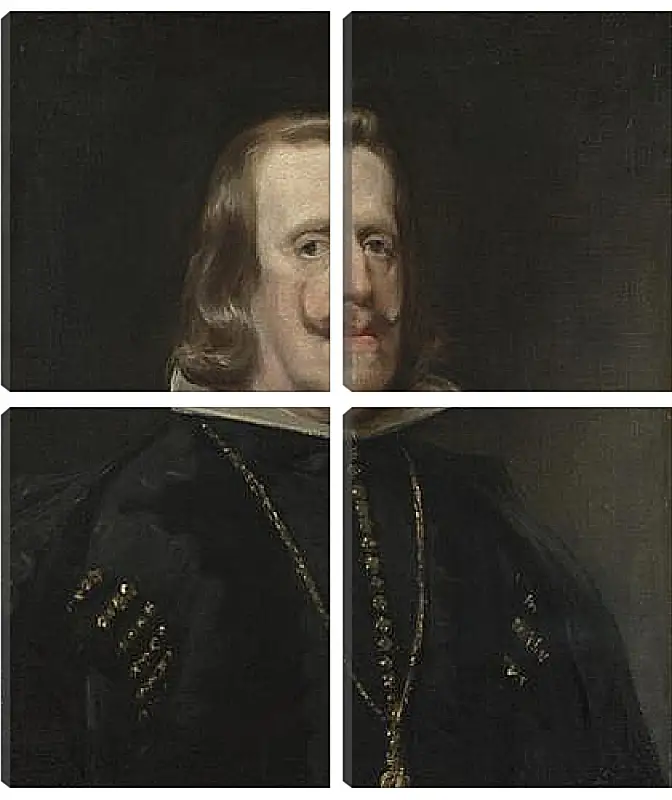 Модульная картина - Philip IV of Spain. Диего Веласкес