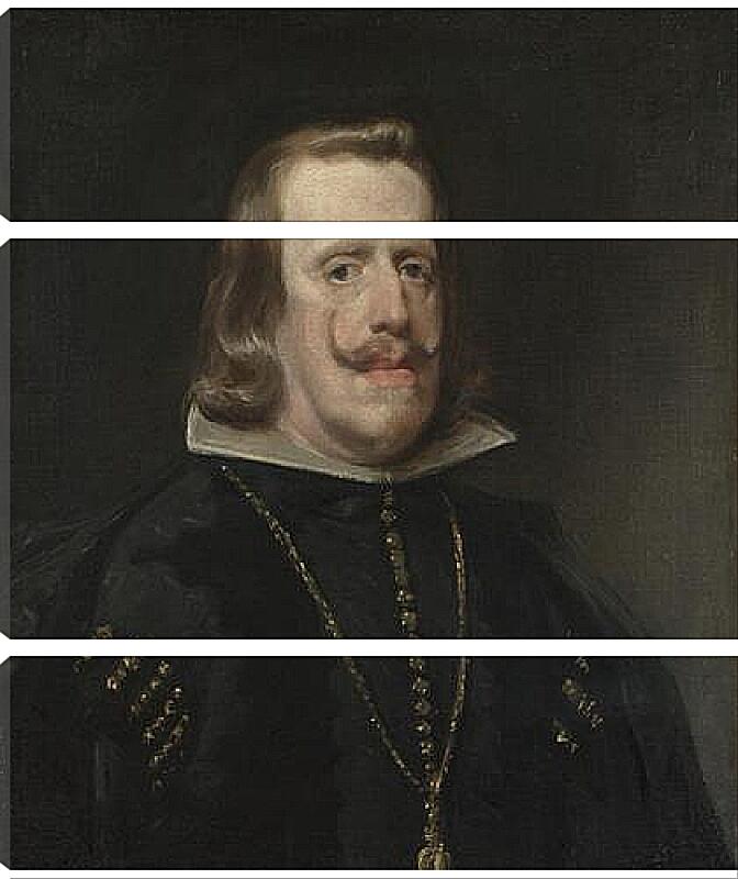 Модульная картина - Philip IV of Spain. Диего Веласкес