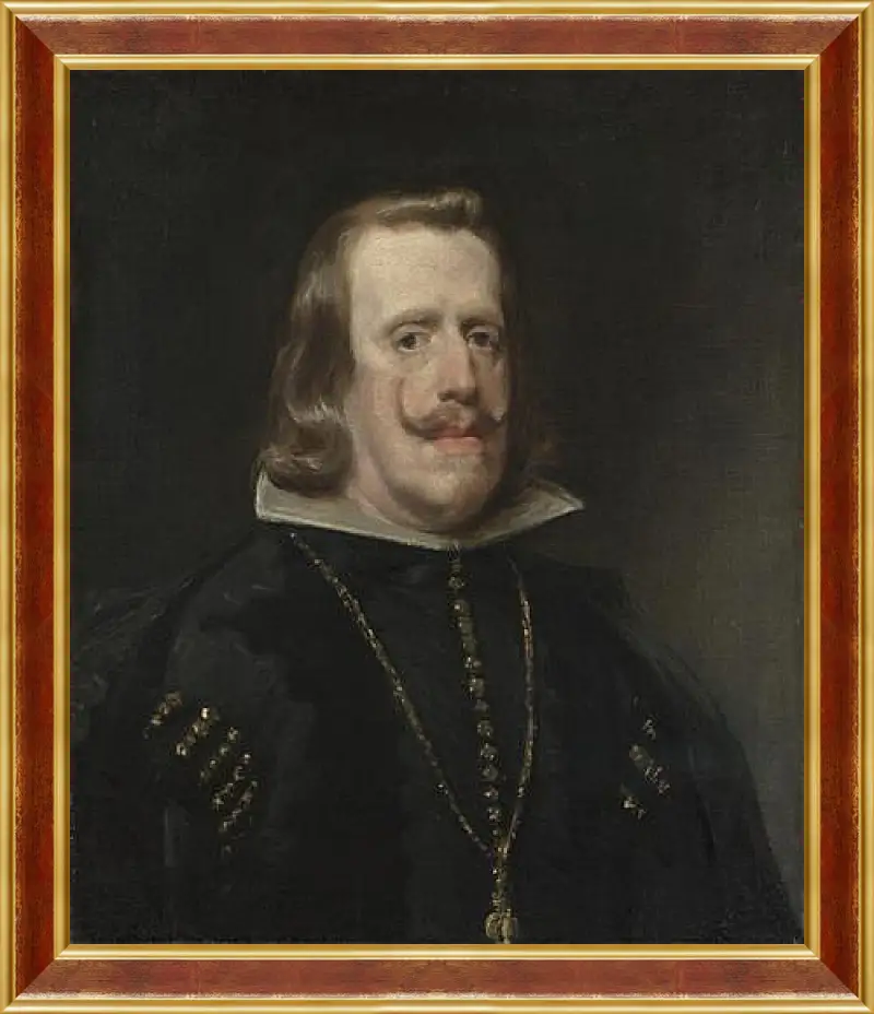 Картина в раме - Philip IV of Spain. Диего Веласкес