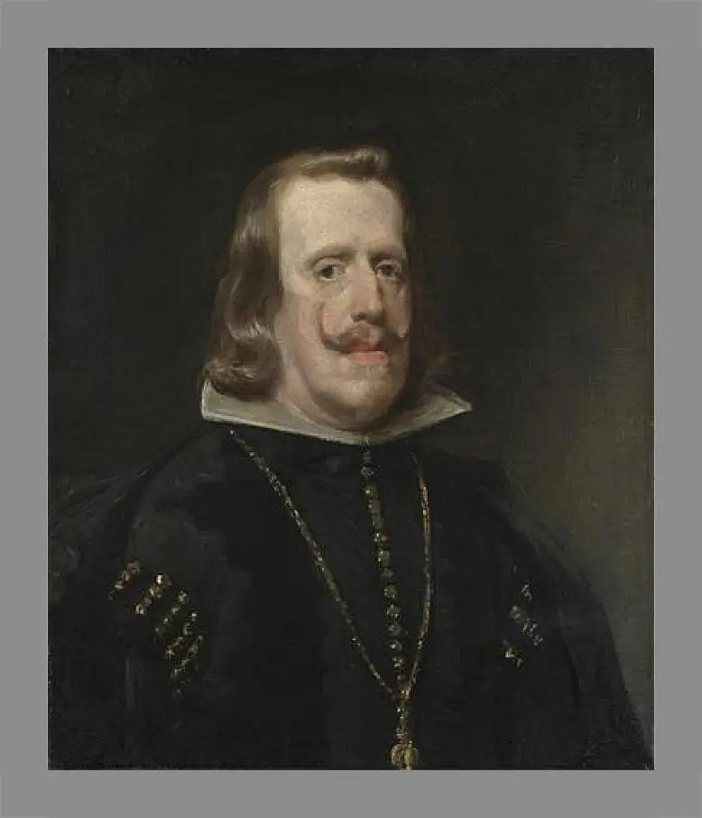 Картина в раме - Philip IV of Spain. Диего Веласкес