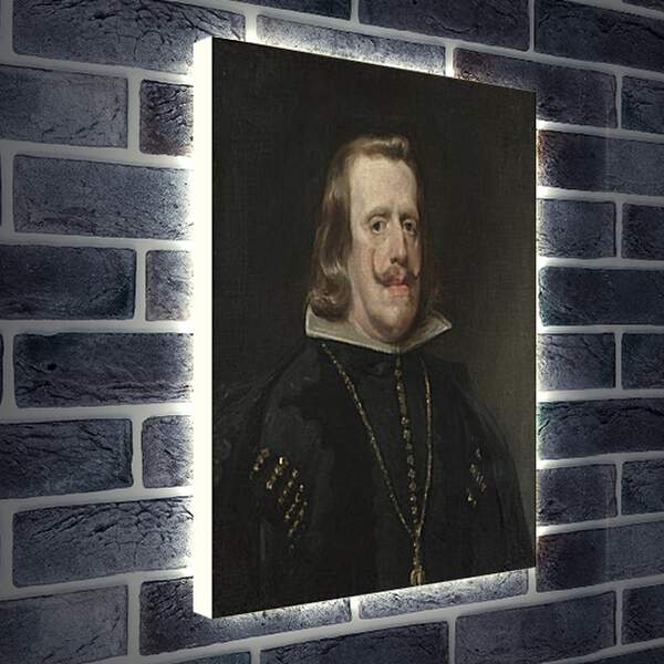 Лайтбокс световая панель - Philip IV of Spain. Диего Веласкес