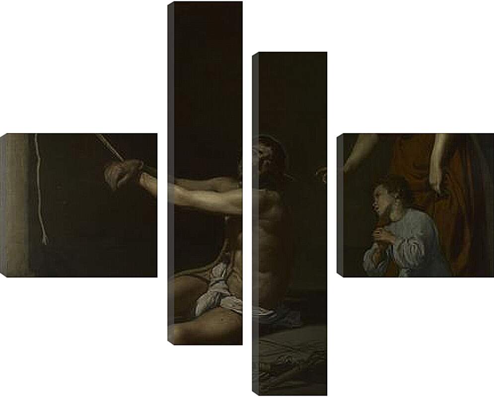 Модульная картина - Christ After the Flagellation. Диего Веласкес