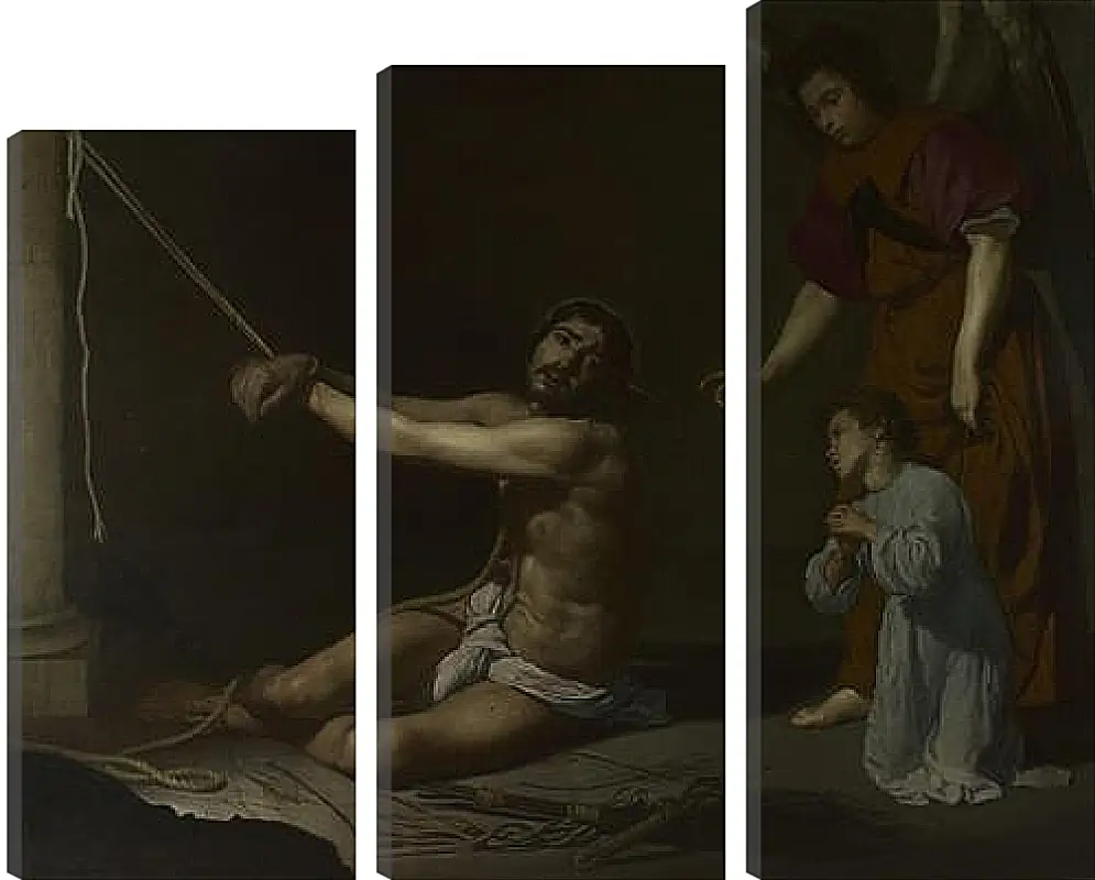 Модульная картина - Christ After the Flagellation. Диего Веласкес