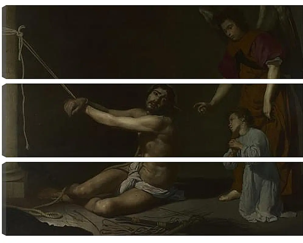 Модульная картина - Christ After the Flagellation. Диего Веласкес