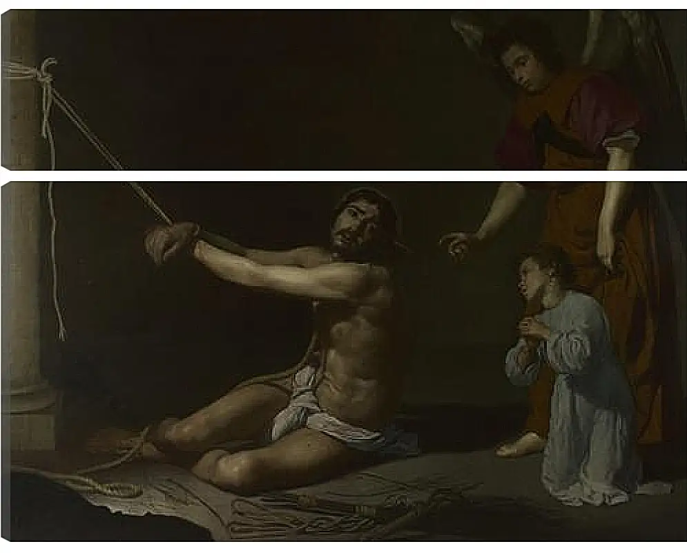 Модульная картина - Christ After the Flagellation. Диего Веласкес