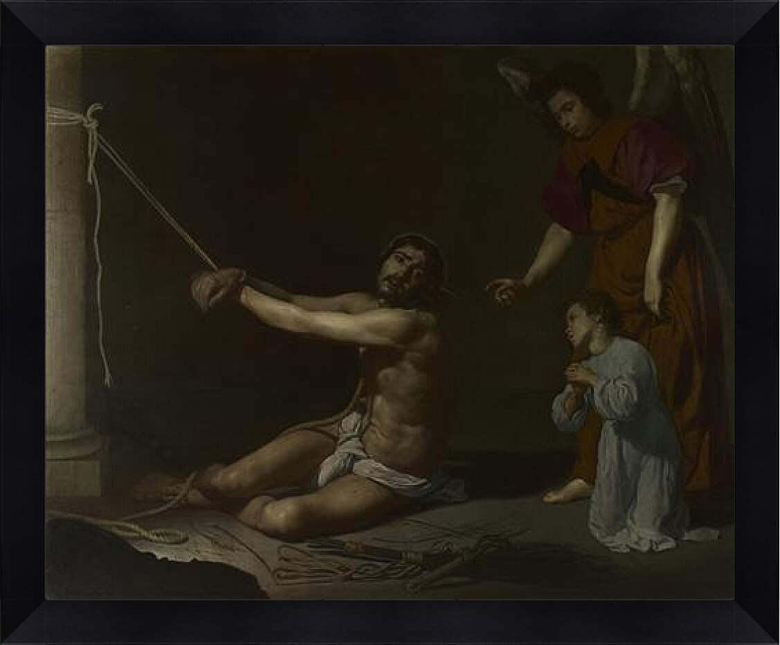 Картина в раме - Christ After the Flagellation. Диего Веласкес