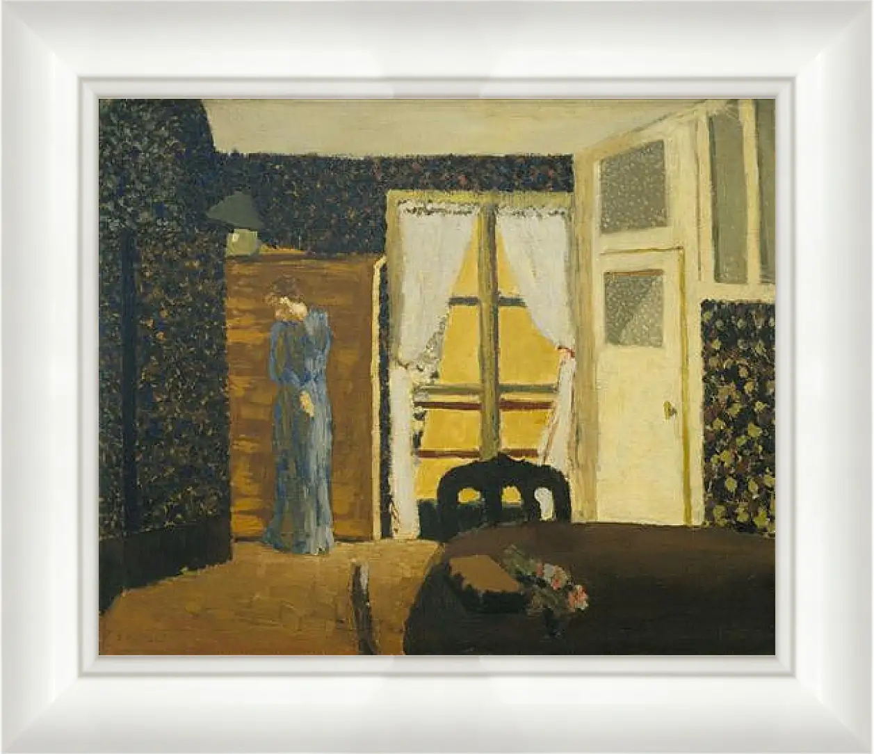 Картина в раме - The Window. Эдуар Вюйар