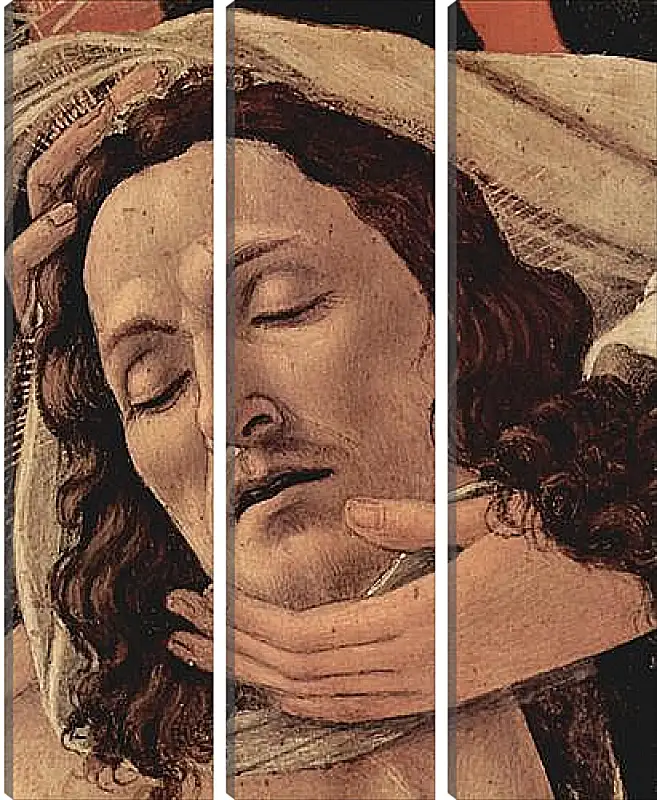 Модульная картина - Weeping Christ (detail) Сандро Боттичелли