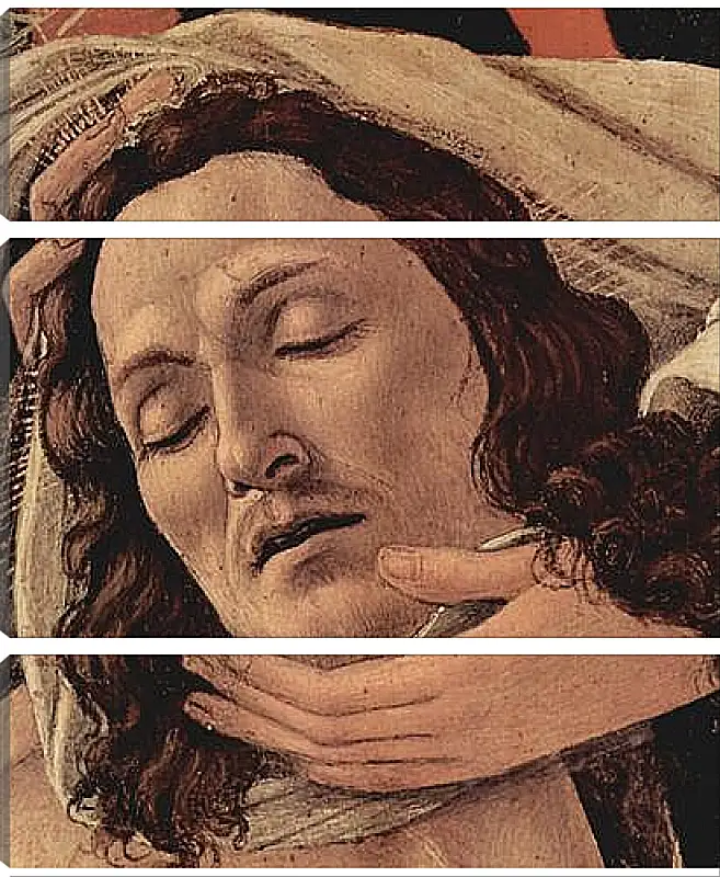 Модульная картина - Weeping Christ (detail) Сандро Боттичелли