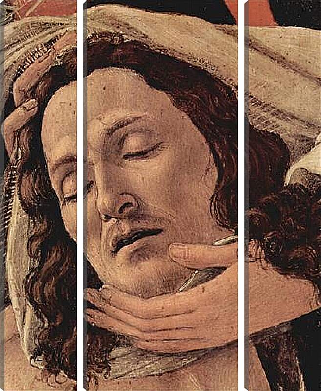 Модульная картина - Weeping Christ (detail) Сандро Боттичелли