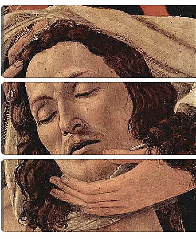 Модульная картина - Weeping Christ (detail) Сандро Боттичелли