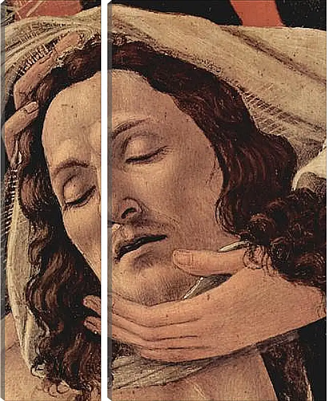 Модульная картина - Weeping Christ (detail) Сандро Боттичелли