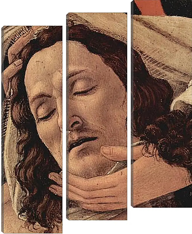 Модульная картина - Weeping Christ (detail) Сандро Боттичелли