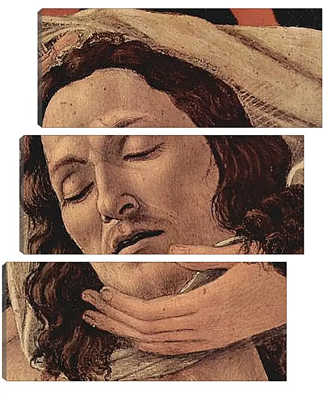 Модульная картина - Weeping Christ (detail) Сандро Боттичелли