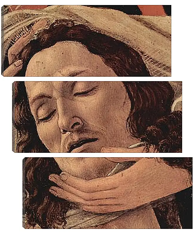 Модульная картина - Weeping Christ (detail) Сандро Боттичелли