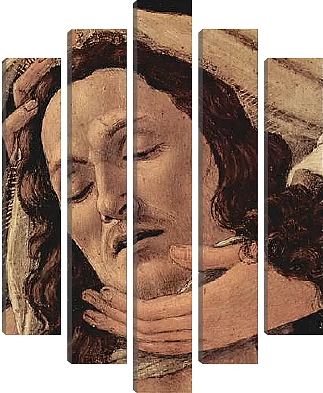 Модульная картина - Weeping Christ (detail) Сандро Боттичелли