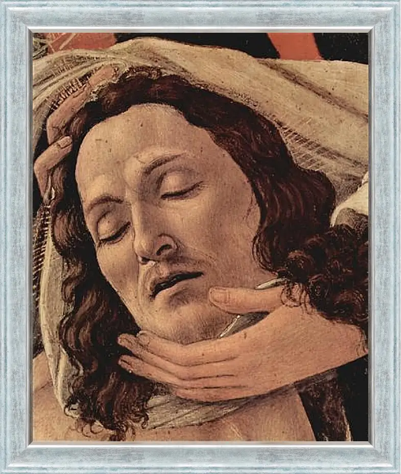 Картина в раме - Weeping Christ (detail) Сандро Боттичелли