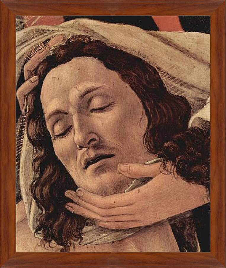 Картина в раме - Weeping Christ (detail) Сандро Боттичелли