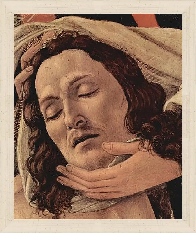 Картина в раме - Weeping Christ (detail) Сандро Боттичелли