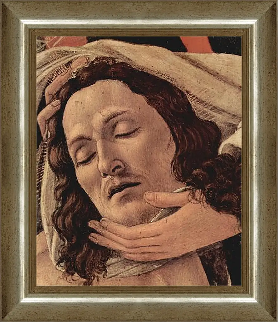 Картина в раме - Weeping Christ (detail) Сандро Боттичелли