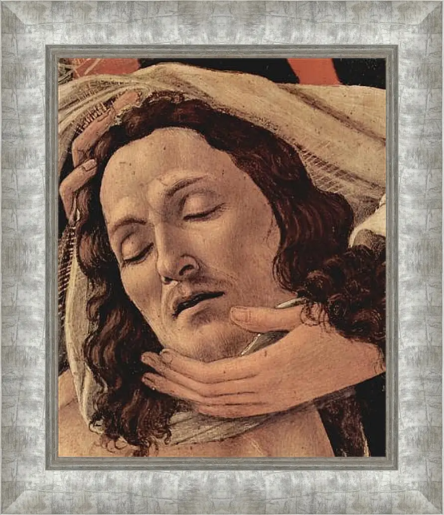 Картина в раме - Weeping Christ (detail) Сандро Боттичелли