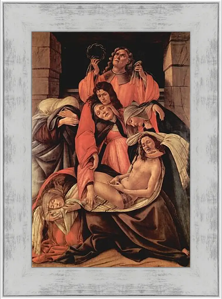 Картина в раме - Weeping Christ. Сандро Боттичелли