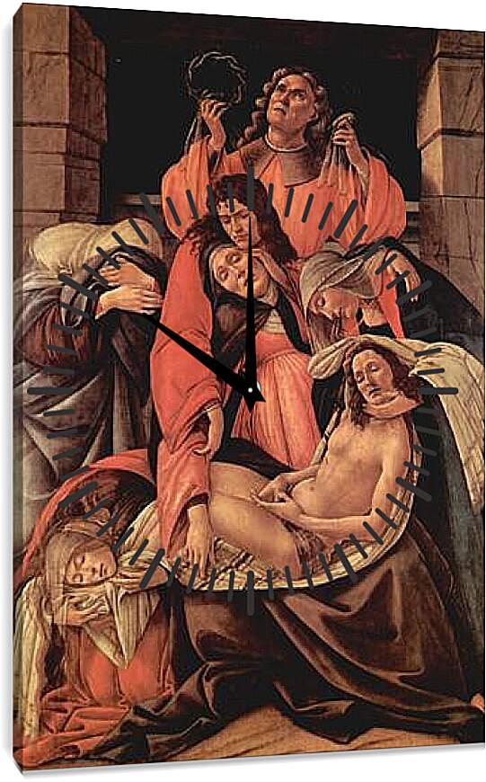 Часы картина - Weeping Christ. Сандро Боттичелли