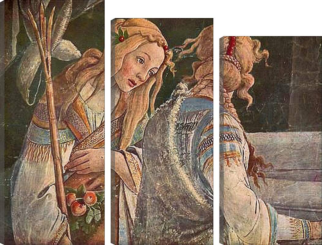 Модульная картина - The youth of the Moses (detail 2) Сандро Боттичелли