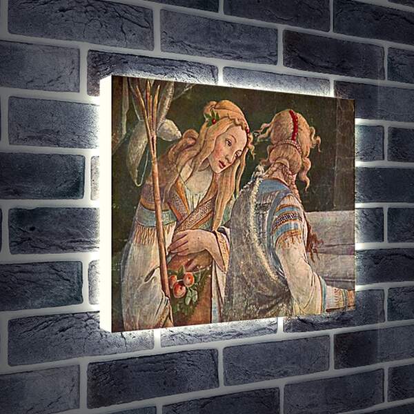 Лайтбокс световая панель - The youth of the Moses (detail 2) Сандро Боттичелли