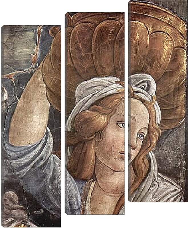 Модульная картина - The youth of the Moses (detail) Сандро Боттичелли